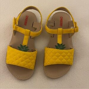 Gymboree Pineapple Punch Sandals